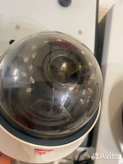 Видеонаблюдение с видеорегистратором на 3 камеры