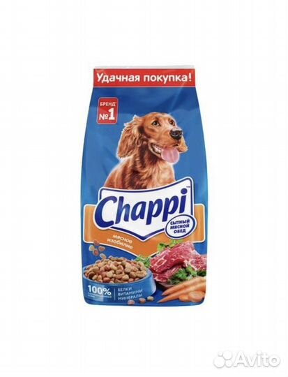 Корм для собак Чаппи беспл доставка