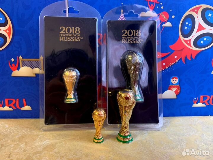 Лицензионная копия Кубка Fifa (4.5 и 7см). Чм 2018