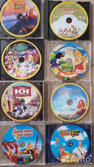 Детские мультфильмы и обучающие DVD