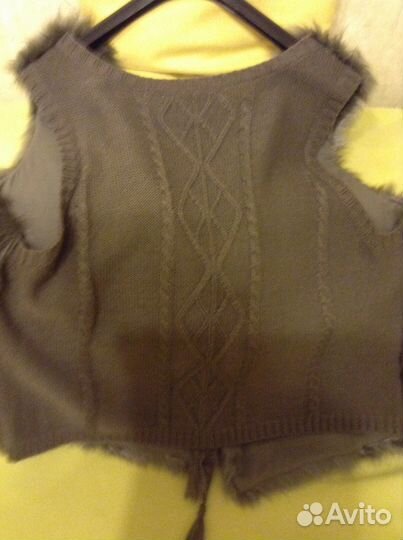 Жилет меховой размер 56-58