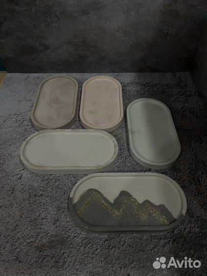 Поднос из гипса