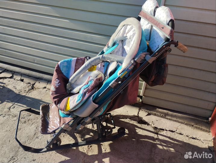 Коляска санки