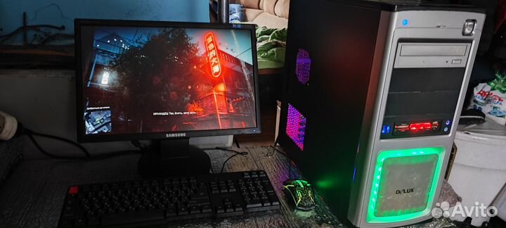 Мощный игровой компьютер Intel QuadCore Q8300