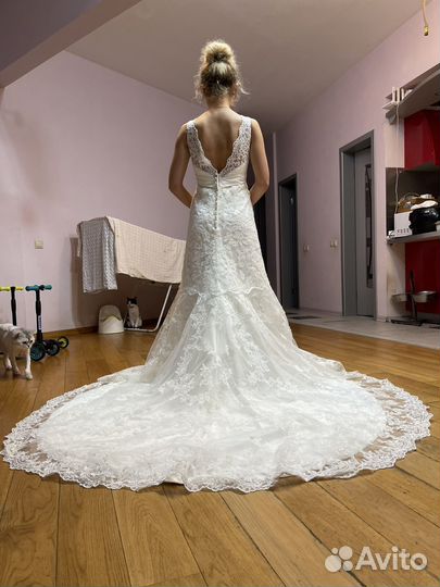 Свадебное платье 44 рыбка
