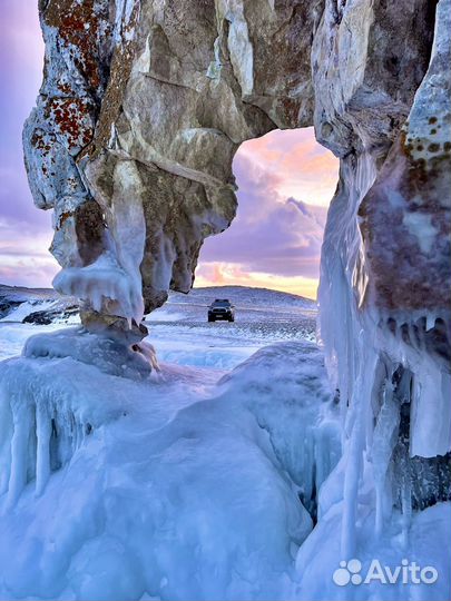 Тур на лед Байкала 