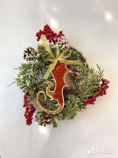 Ёлочные игрушки ручной работы