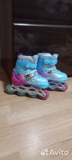 Роликовые коньки детские раздвижные