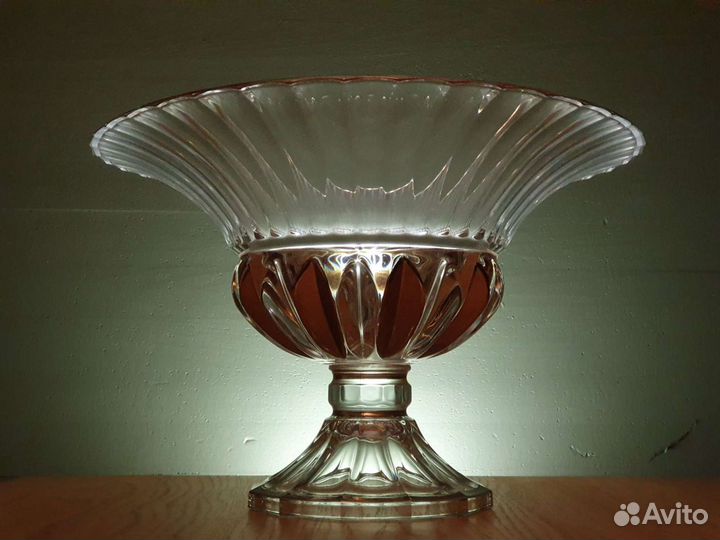 Ваза для фруктов чсср, винтаж ретро