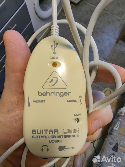 Звуковая карта Behringer UCG102