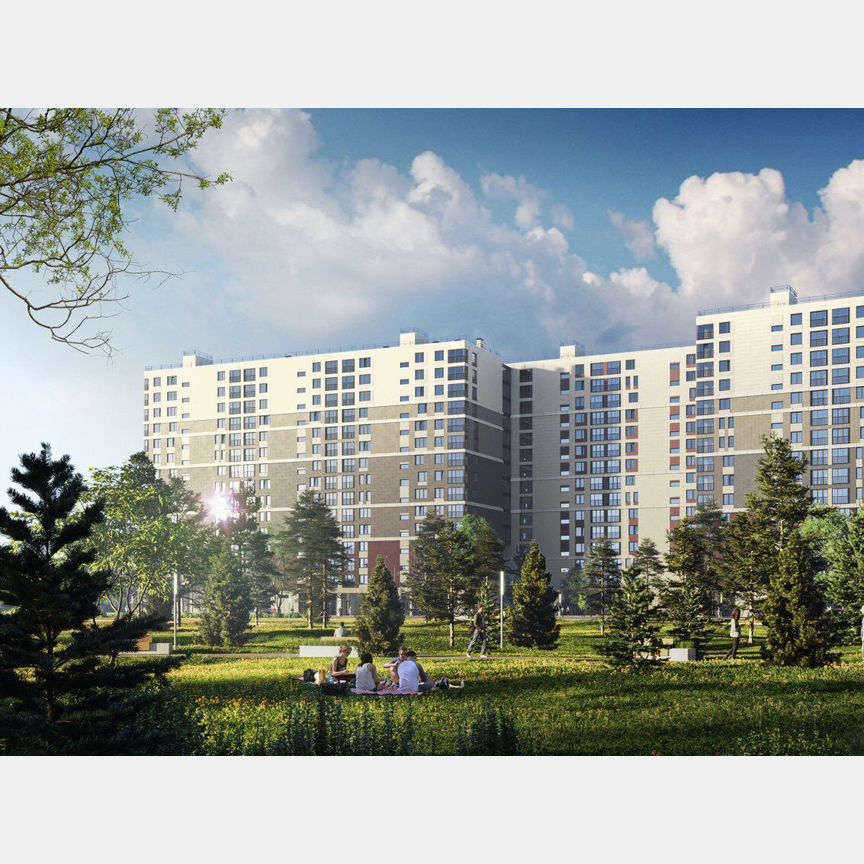 Квартира-студия, 23,1 м², 15/15 эт.