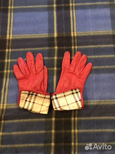 Перчатки burberry женские