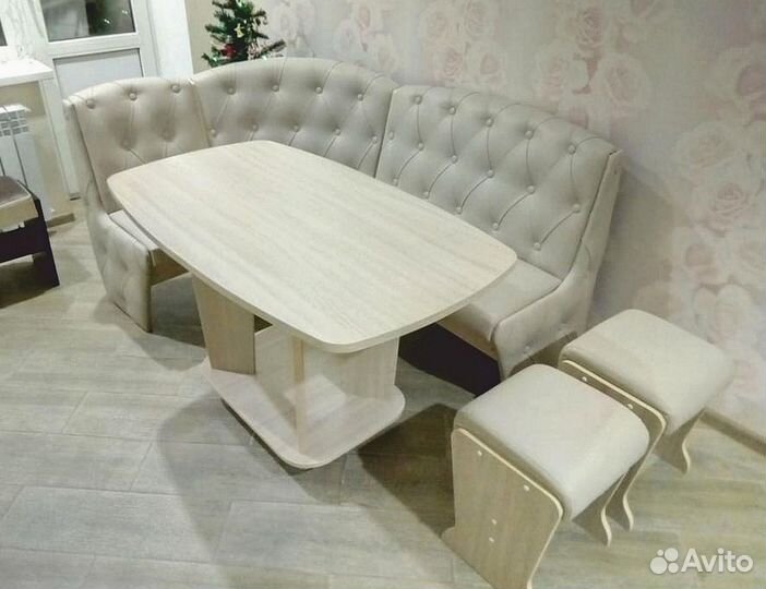 Кухонный уголок Премиум Шимо Светлый