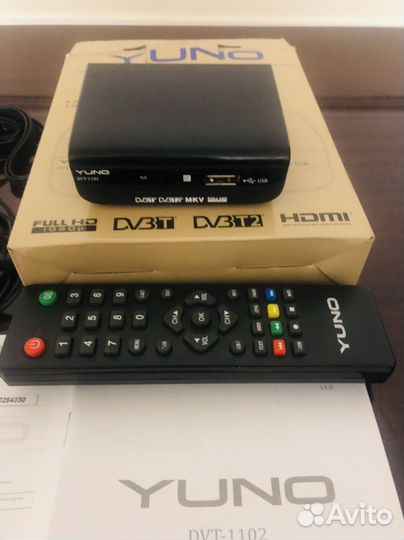 TV тюнер Yuno DVT-1102