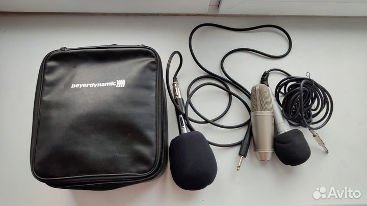 Behringer B-1 микрофон студийный+ 2 мик.караоке