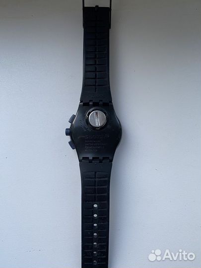 Swatch SR936SW Black Blue Оригинал