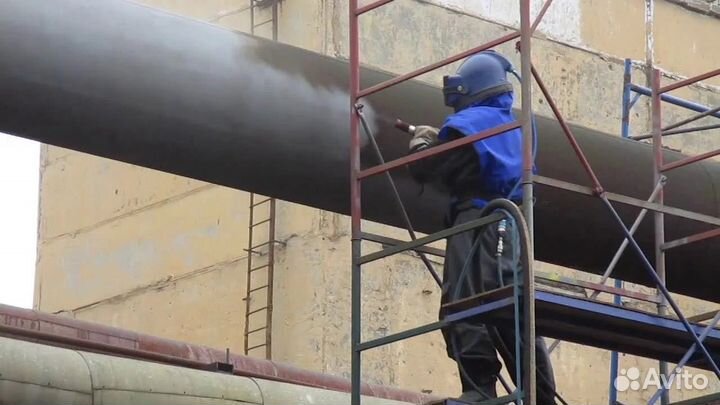 Пескоструйная обработка,пескоструй.Порошковая покр