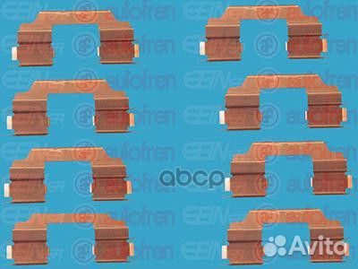 Комплект установочный тормозных колодок nissan