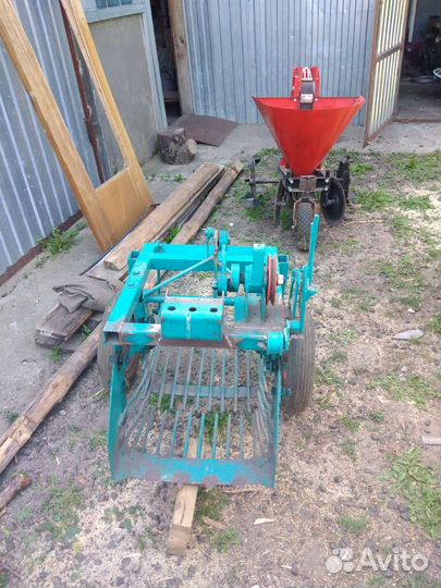 Картофелесажалка и картофелекапалка к мотоблоку