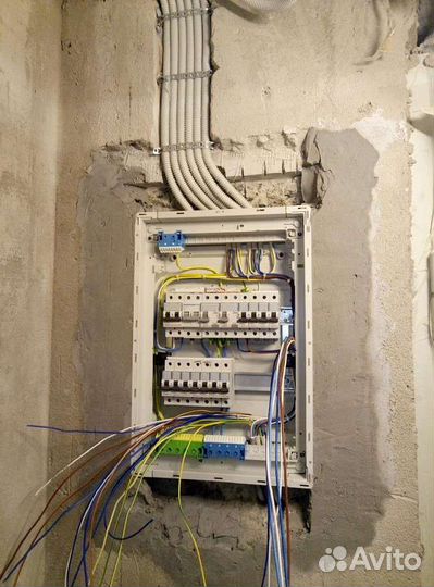 Электрик. Услуги электрика. Монтаж электропроводки