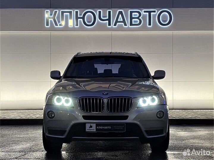 BMW X3 2.0 AT, 2012, 246 000 км