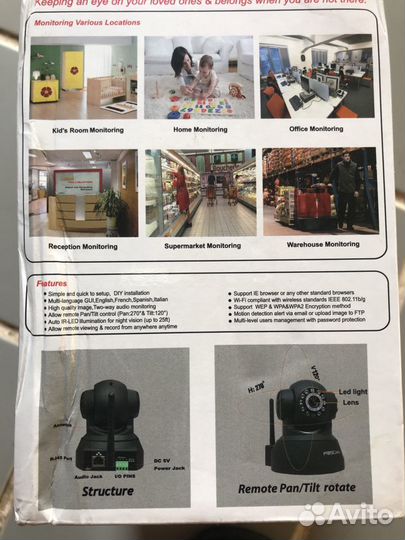 Камера видеонаблюдения