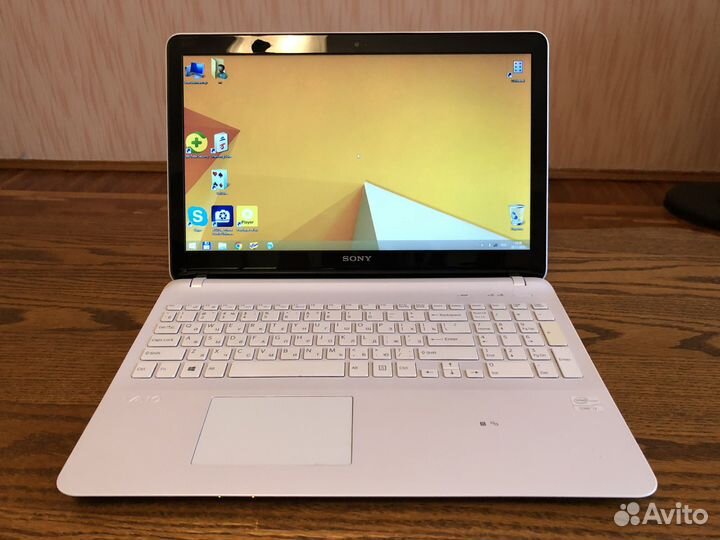 Ноутбук sony в идеальном состоянии для офиса учебы