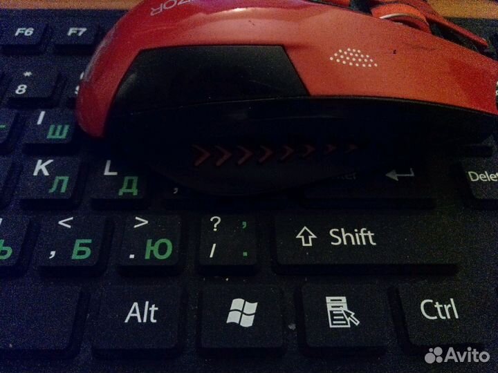 Игровая мышь компьютерная бесшумная