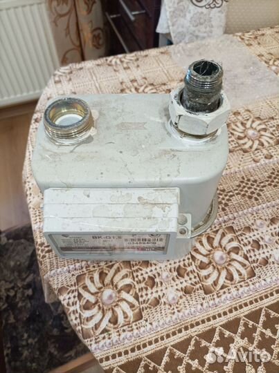 Газовый счетчик бу