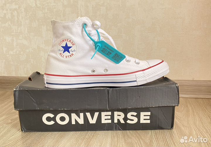 Кеды Converse Chuck Taylor white оригинал