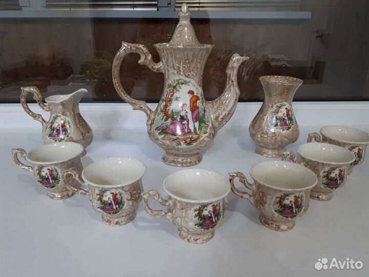 Новый сервиз кофейный/чайный