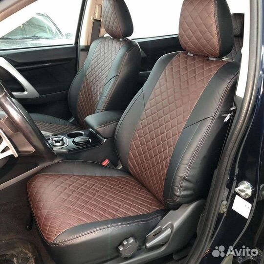 Установка авто чехлов