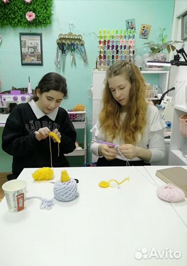 Курсы, мастер-классы по вязанию и декупажу