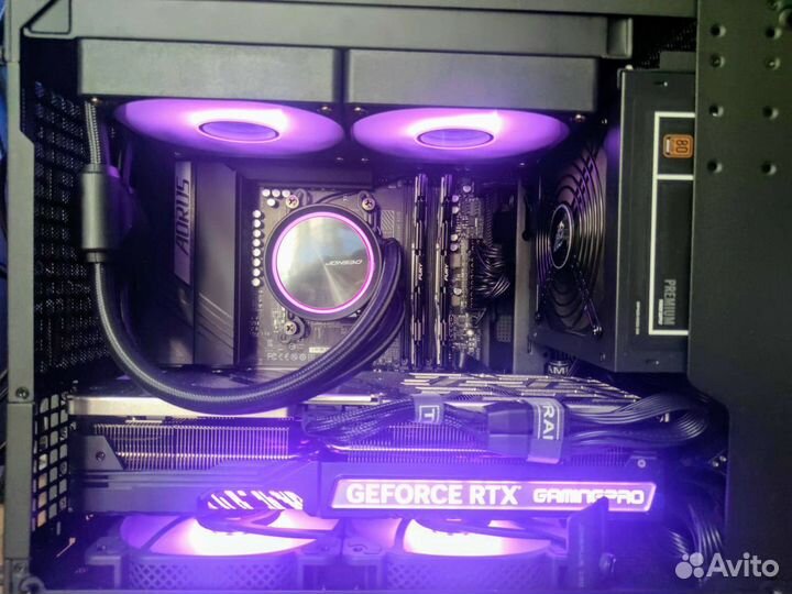 Новый игровой пк RTX 4070 + Ryzen 5 7500F