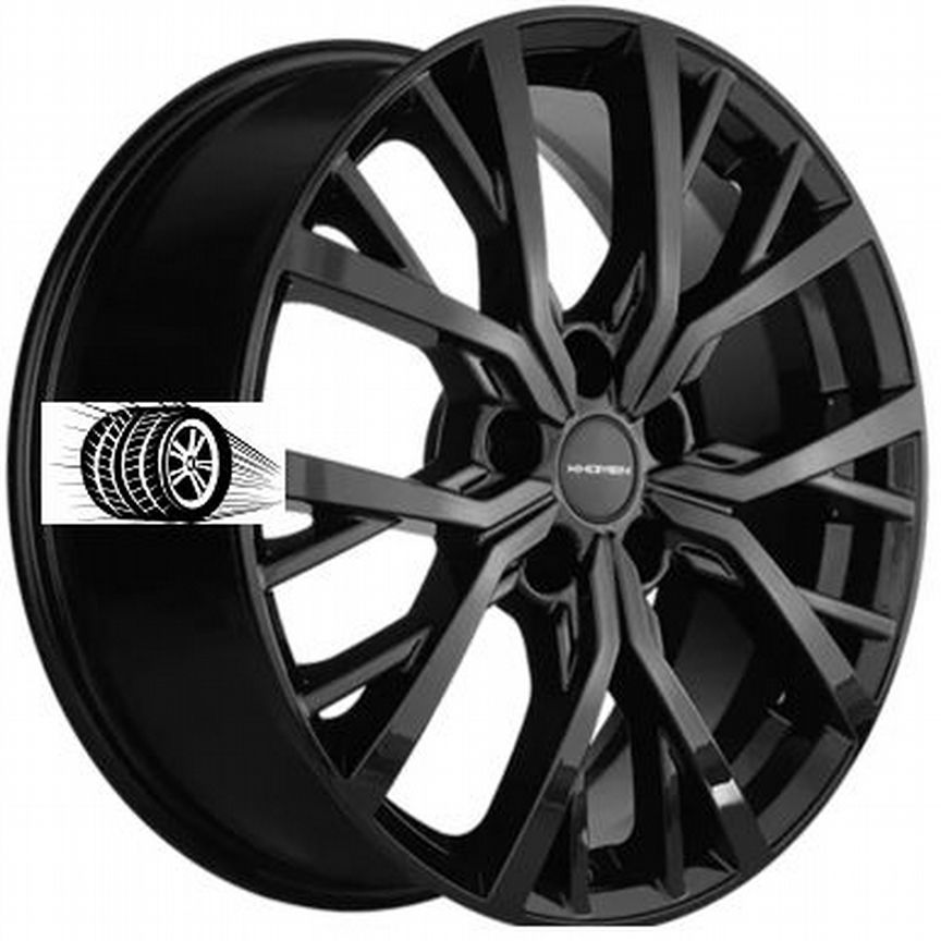 Литые диски Khomen Wheels 7×R18 5×114.3
