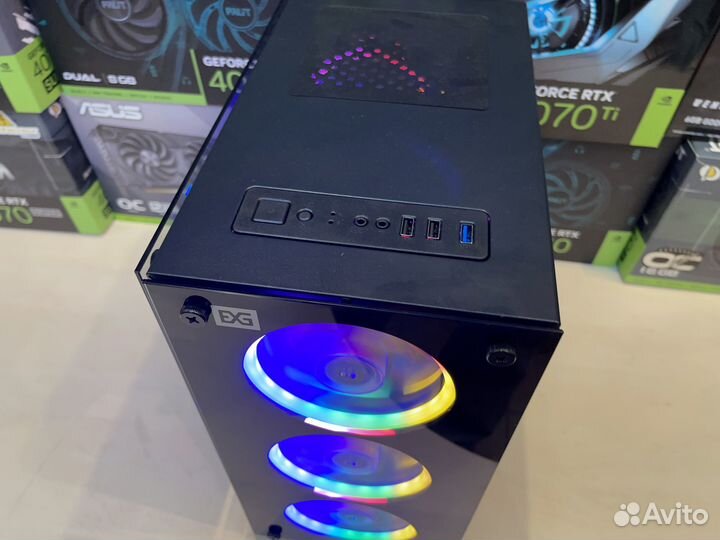 Мощный игровой пк i5-13600KF+RTX 4070 Ti GeForce