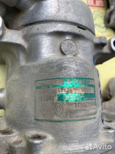 Компрессор кондиционера Renault Symbol 1.4