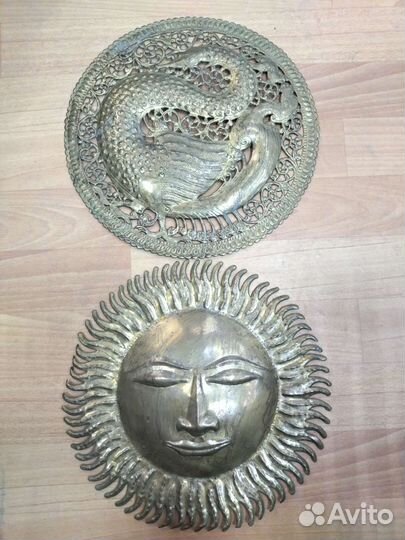 Настенные панно чеканка СССР