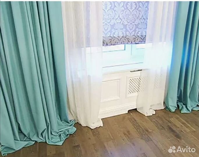 Ткань для штор Рогожка