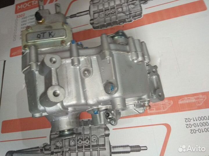 Раздатка в сборе на Газель 33027 постоянный полный