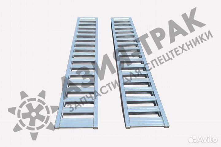 Сходни, длина 3800 мм, ширина 450 мм, 4 тонны, дл