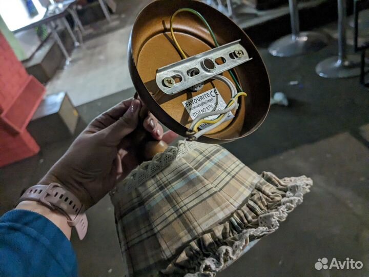 Настенный светильник бра винтаж