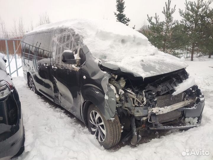 Peugeot Traveller 2.0 AT, 2020, битый, 55 000 км