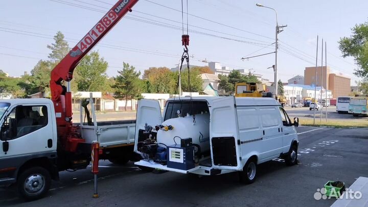 Мобильная газовая заправка агзс