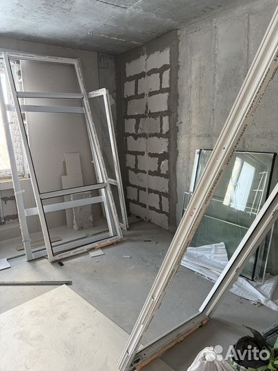 Балконная дверь пвх перегородка