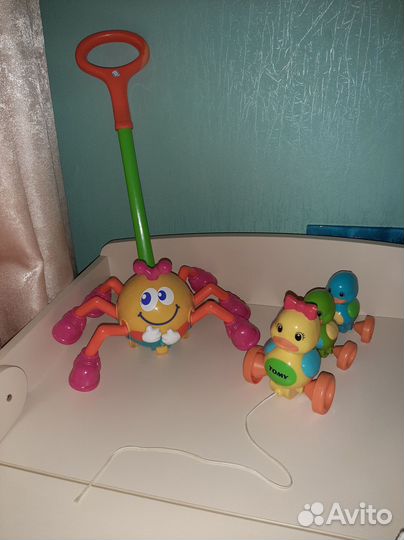 Игрушки-каталки. Развивающие игрушки пакетом