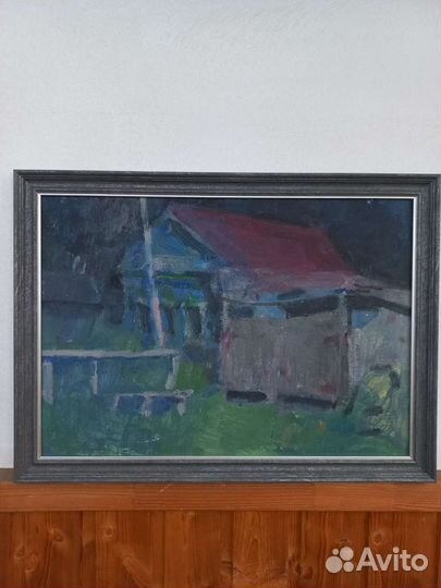 Картина маслом ночная прислониэа