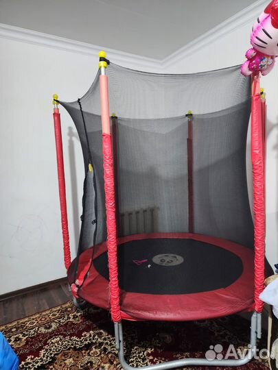 Детский батут с сеткой бу