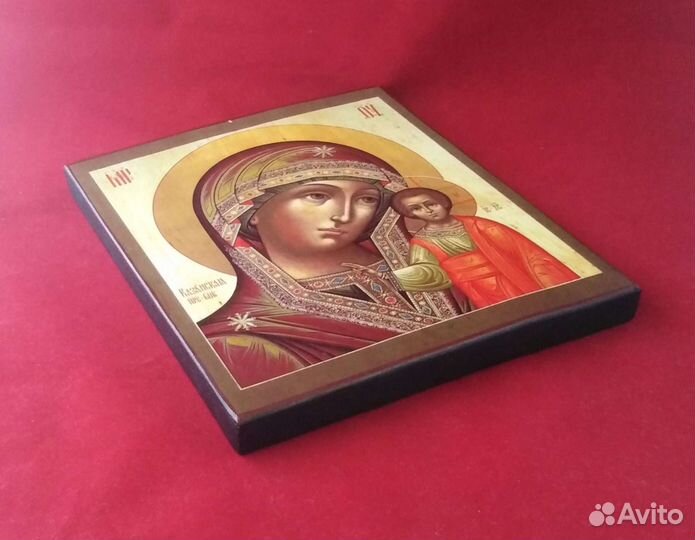 Казанская икона Божией матери. Печатная икона