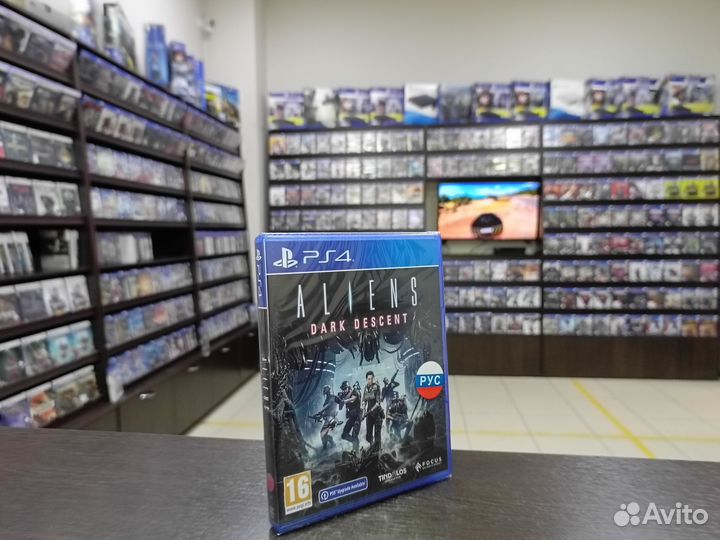 Aliens Dark Descent PS4 (возможен обмен)